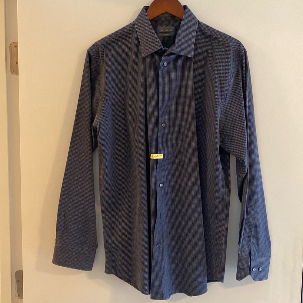Men's Calibrate Dress Shirt-16.5 Neck-Excellent Condition